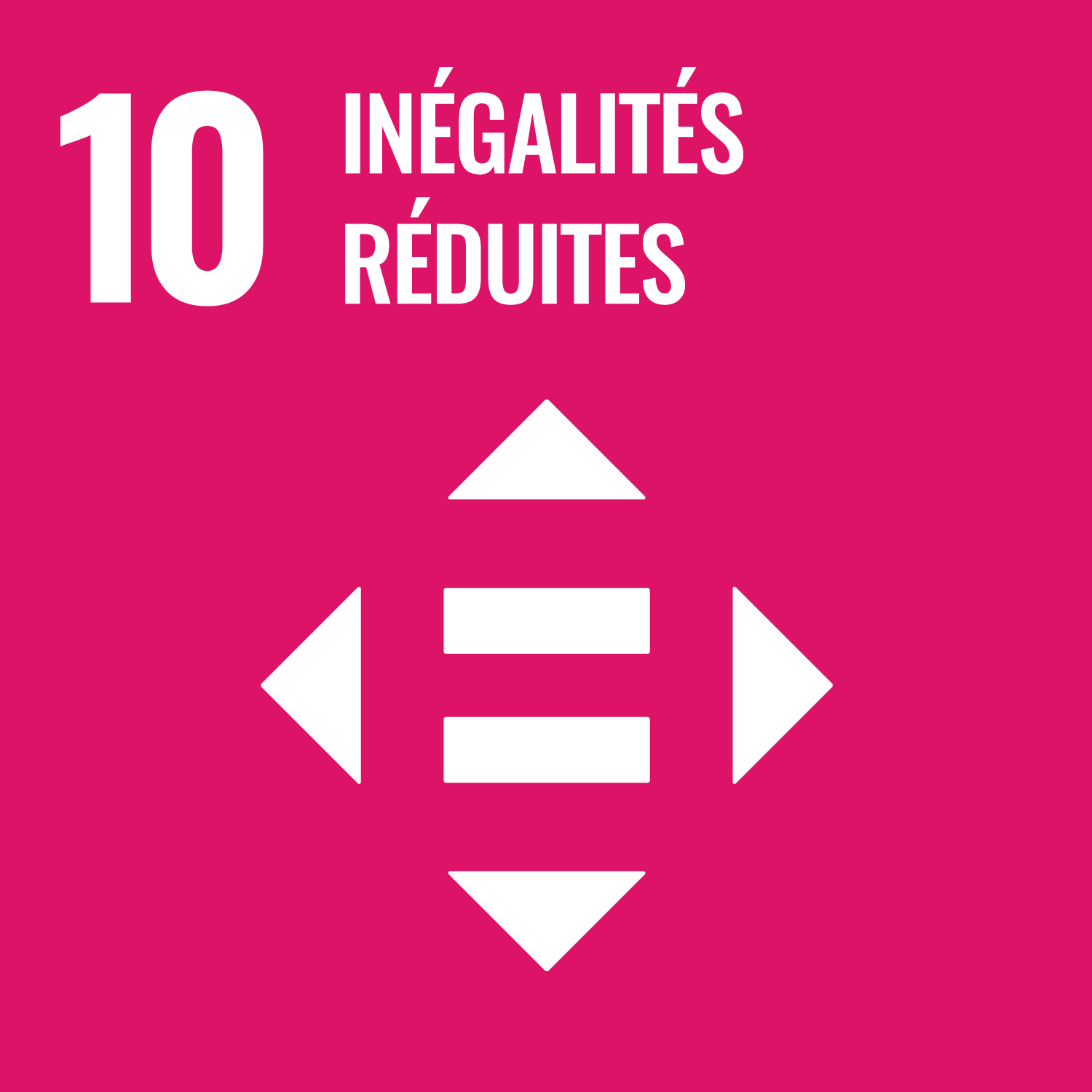 SDG 10&nbsp;- Inégalités réduites