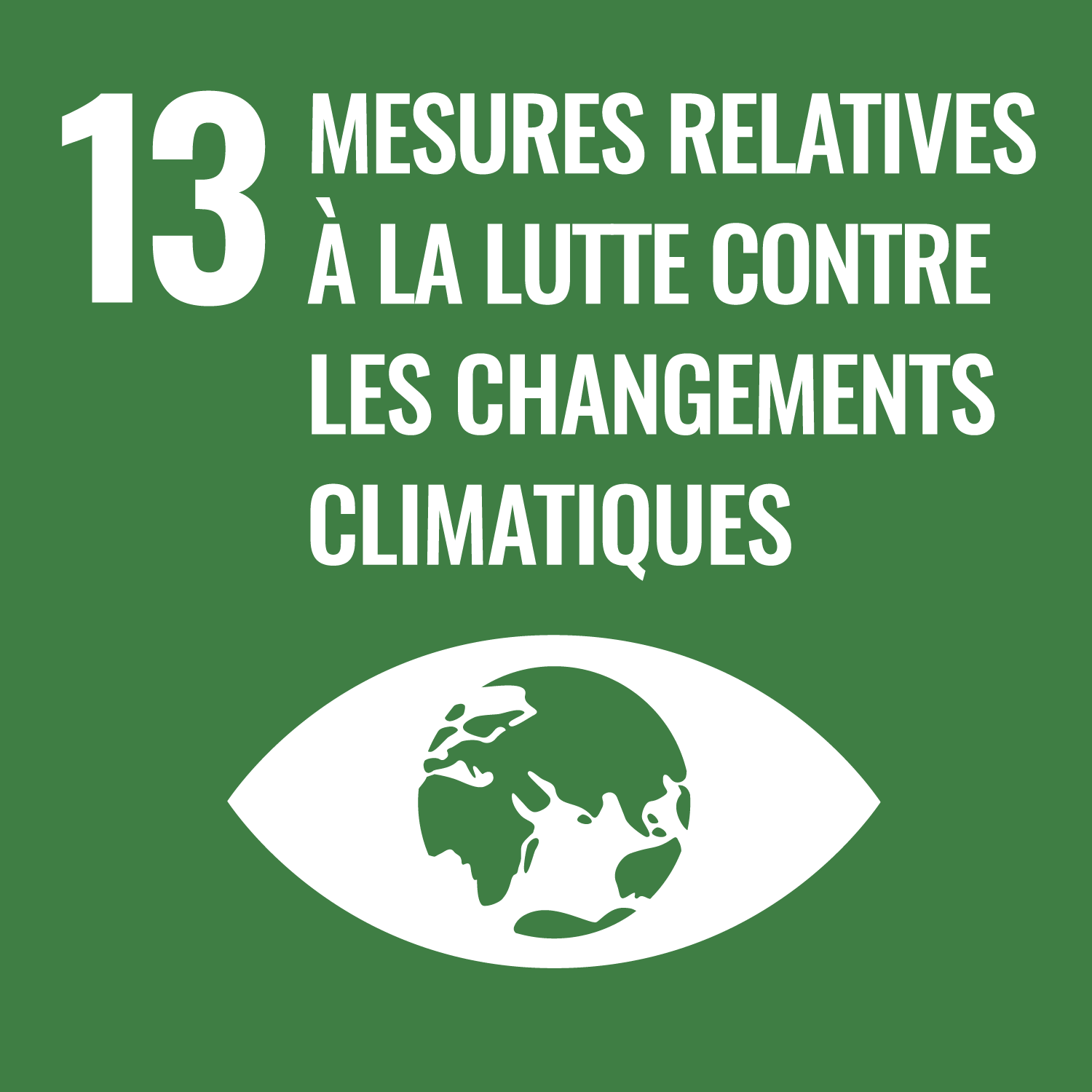 SDG 13&nbsp;- Mesures relatives à la lutte contre les changements climatiques